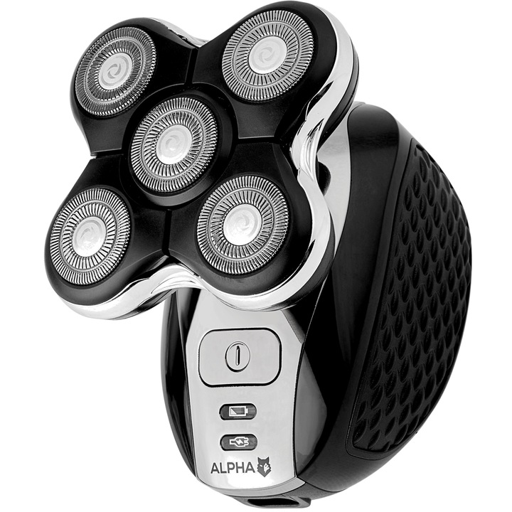 Golarka Męska ALPHA - Maszynka + Trymer do Golenia Brody, Włosów i Głowy