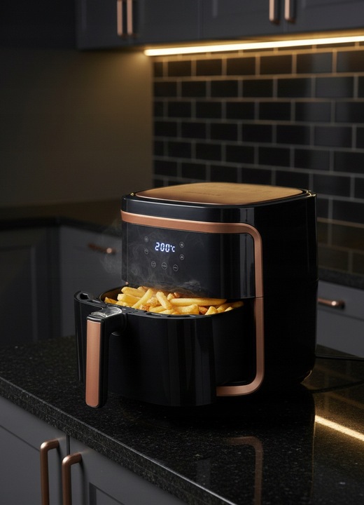 FRYTKOWNICA BEZTŁUSZCZOWA XXL AIR FRYER 7 L FRYTOWNICA 1900W LCD KOSZ