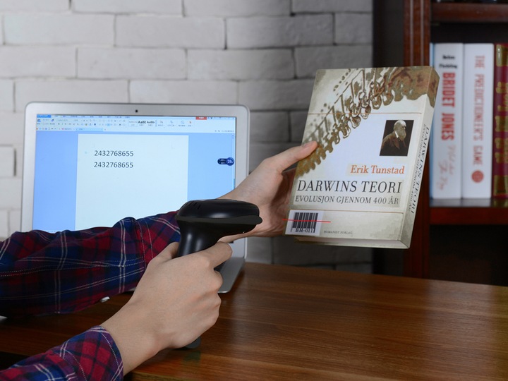 BEZPRZEWODOWY czytnik skaner kodów kreskowych WiFi IMATRIX