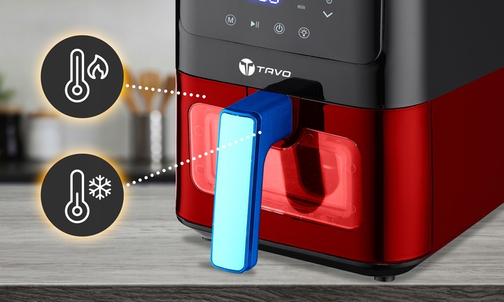 Frytkownica Beztłuszczowa Air Fryer 4L Frytownica Programy Piekarnik