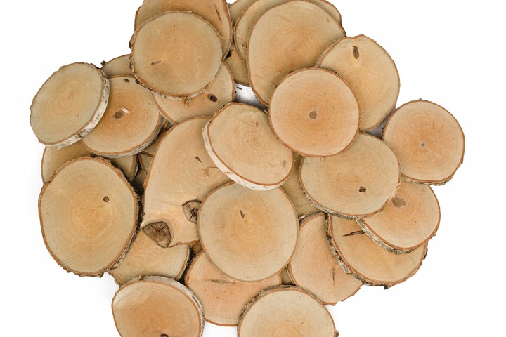 Plastry drewniane, plaster drewna, 10-16 cm