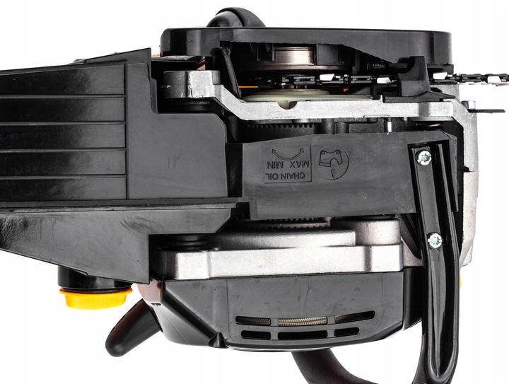 Mocna Piła Spalinowa Łańcuchowa Pilarka olej STIHL Zestaw Prowadnica Łańcuc