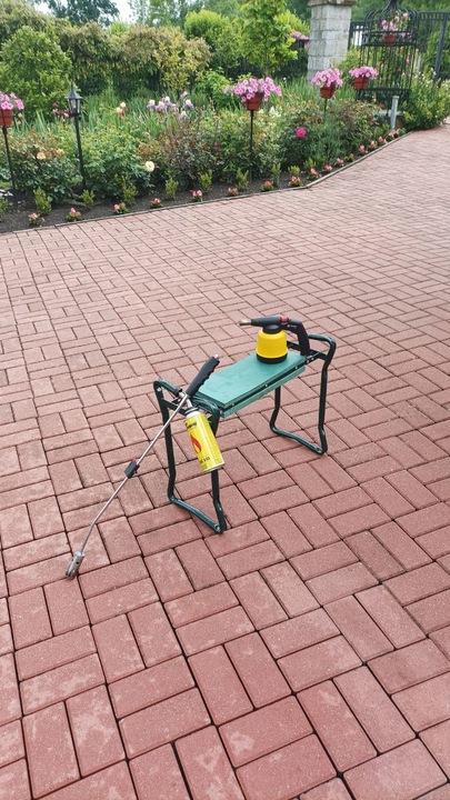 WYPALARKA DO CHWASTÓW GAZOWY PALNIK DŁUGI +5 x GAZY ALPEN CAMPING