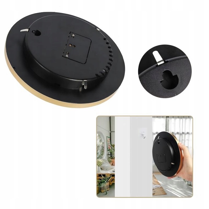 130mm okrągła Barometr ścienny Termometr Higrometr wilgotność Stacja