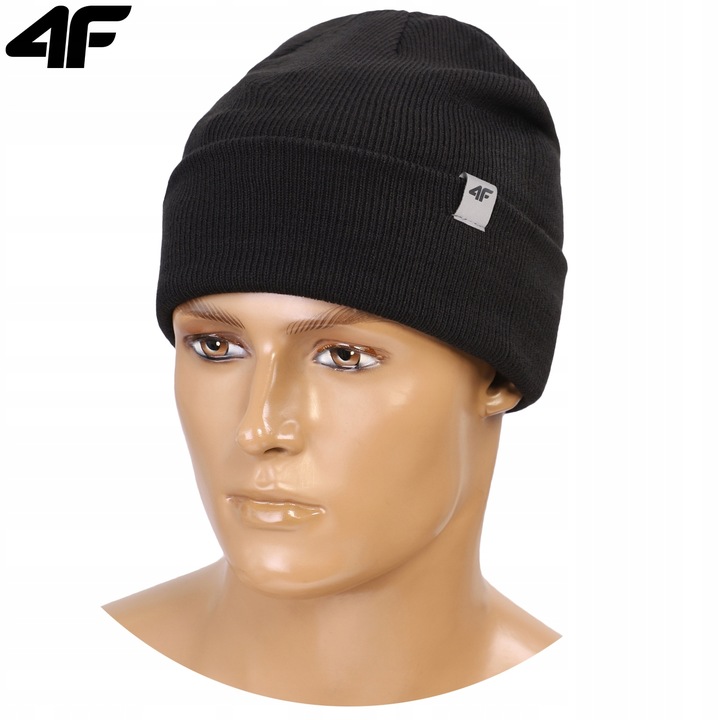 4F KOMPLET ZIMOWY MĘSKI DAMSKI CZAPKA ZIMOWA KOMIN SZAL RĘKAWICZKI