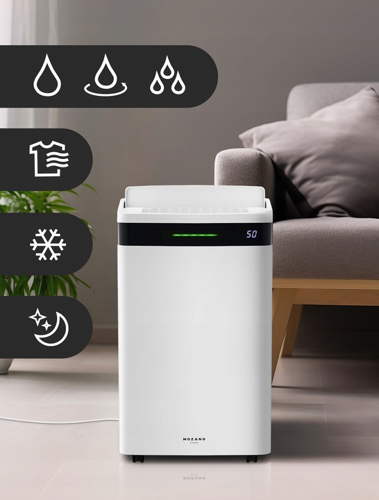 OSUSZACZ POWIETRZA 20L/24H POCHŁANIACZ WILGOCI OCZYSZCZACZ XL + WIFI