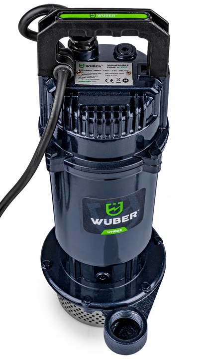 POMPA DO WODY BRUDNEJ CZYSTEJ ZANURZENIOWA SITKO SITO SZAMBA 1" WUBER