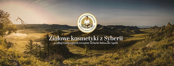 BABUSZKA Mydło do ciała i włosów czarne naturalne syberyjskie 500 ml