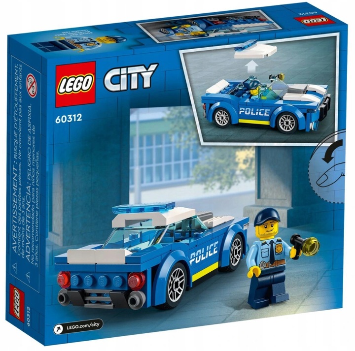 Lego klocki CITY 60312 Radiowóz