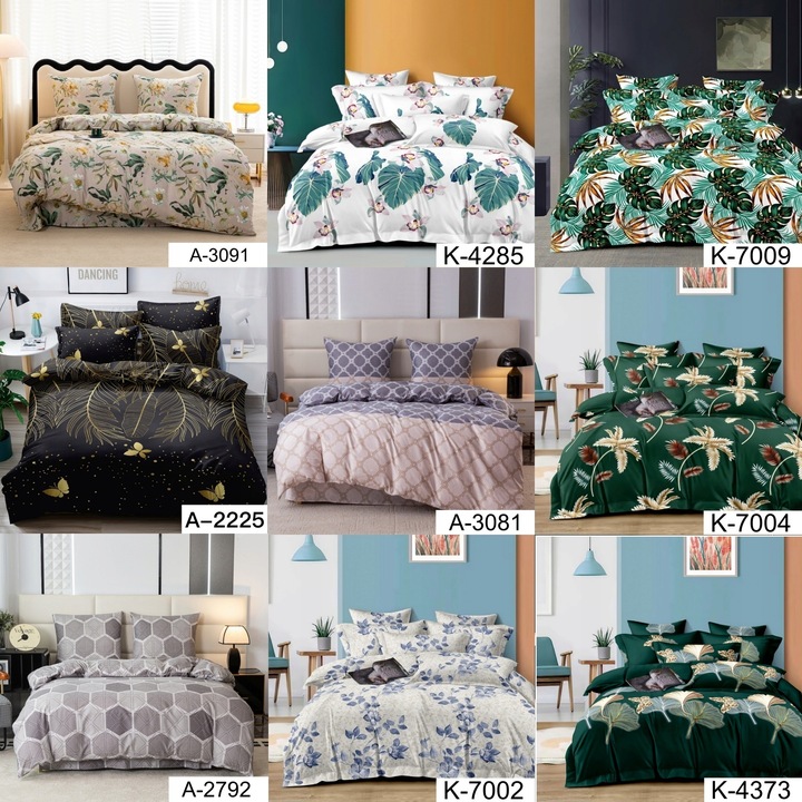 KOMPLET POŚCIEL 200X220 +2 POSZEWKI DWUSTRONNA DUŻO WZORÓW