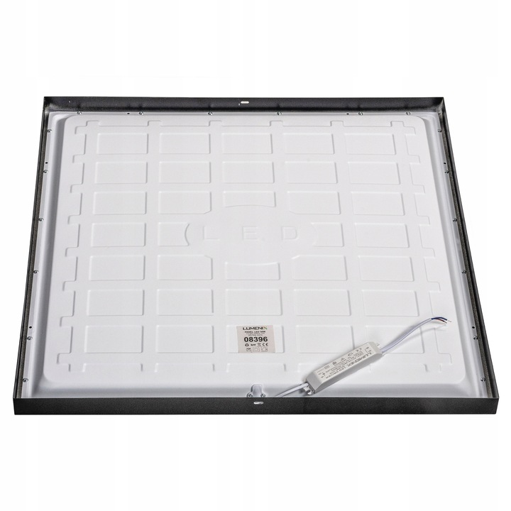 PANEL plafon LED OPRAWA KASETON 60x60cm 50W NATYNKOWY sufitowy CZARNY CCD