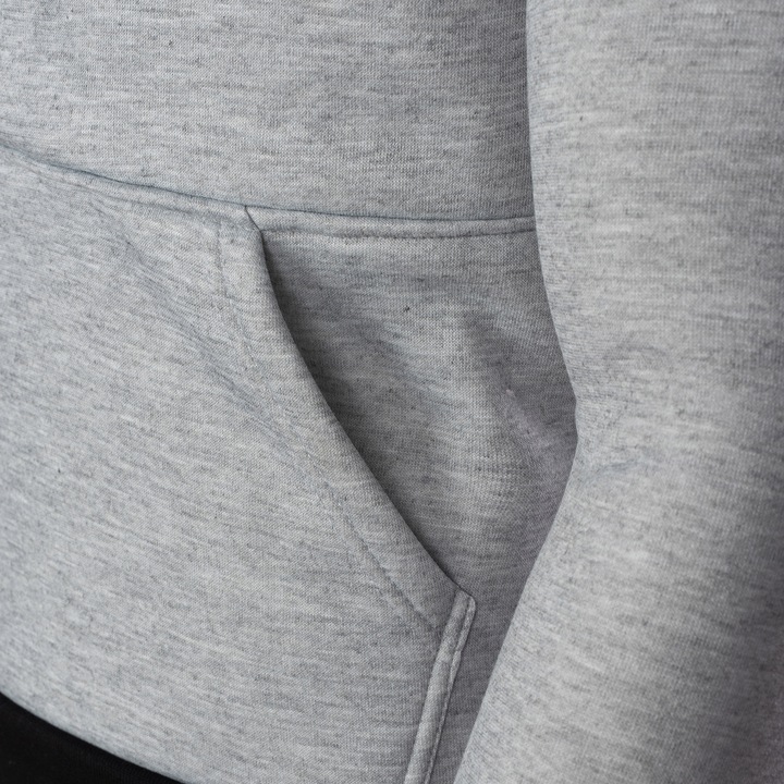 RS01 roz. M GŁADKA BLUZA MĘSKA Z KAPTUREM