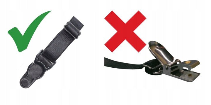 ORYGINALNE SZELKI DO KOSZULI SZELKI MESKIE DO UTRZYMANIA KOSZULI PREMIUM