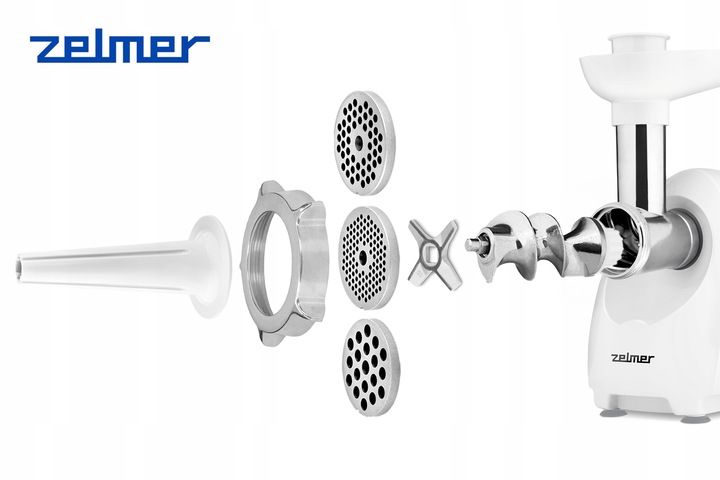 MASZYNKA DO MIELENIA MIĘSA ZELMER SZATKOWNICA WYCISKARKA WOLNOOBROTOWA