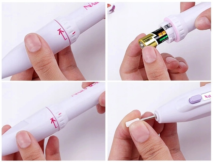 ZESTAW DO PAZNOKCI ŻELOWO HYBRYDOWY LAMPA FREZARKA