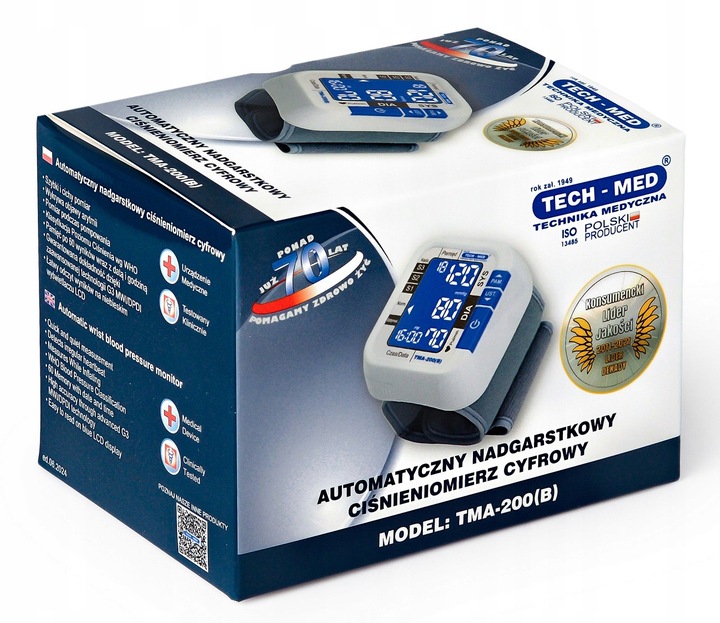 CIŚNIENIOMIERZ NADGARSTKOWY elektroniczny ETUI ARTYMIA AUTOMATYCZNY