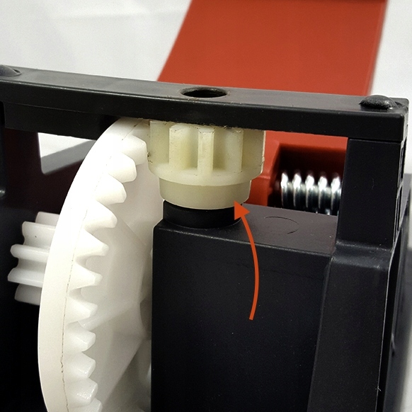 WAŁEK + 2x ZĘBATKA ŁOŻYSKO ORING do mopa Vileda