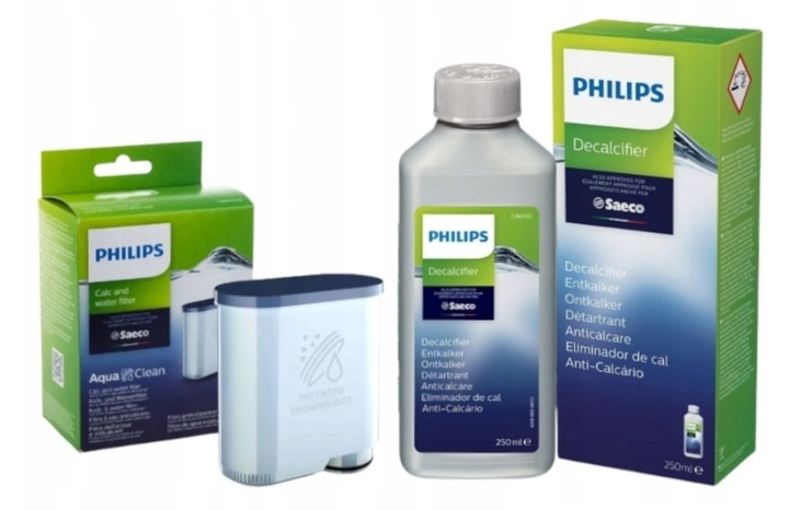 ODKAMIENIACZ I WKŁAD WODY AQUACLEAN SAECO PHILIPS