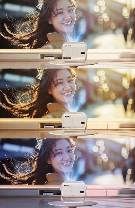 PROJEKTOR SMART MAGCUBIC L018 4K 1080p ANDROID LED TV WiFi GŁOŚNIK BT