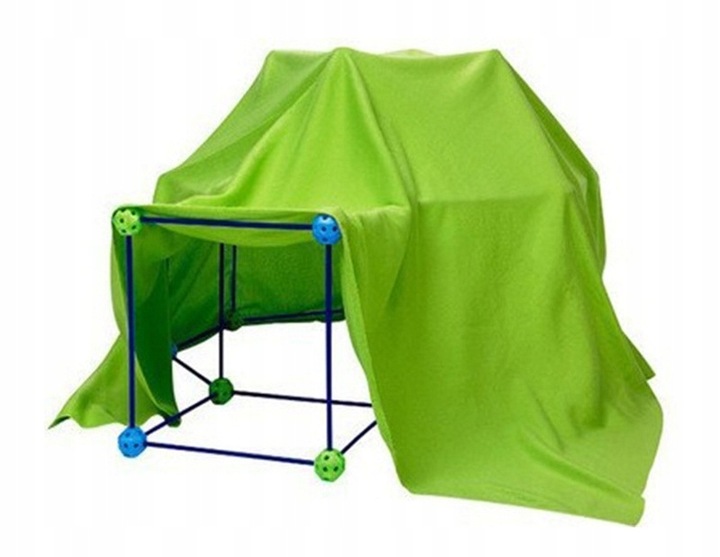 ZESTAW DO BUDOWANIA BAZY SŁOMKI NAMIOT XXL 179el