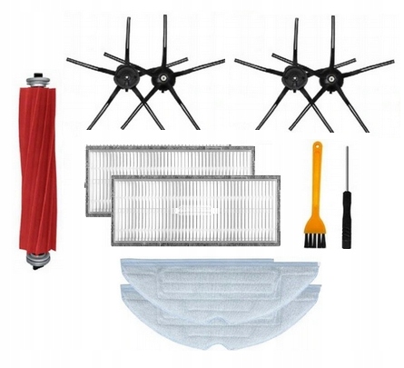 ZESTAW SZCZOTKI FILTRY MOPY DO ROBOROCK S7 / S7 MAXV / S7 MAX ULTRA