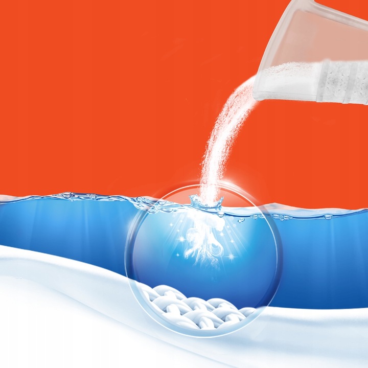 Vizir Proszek do prania białego Alpejska Świeżość 3.3kg, 60 prań