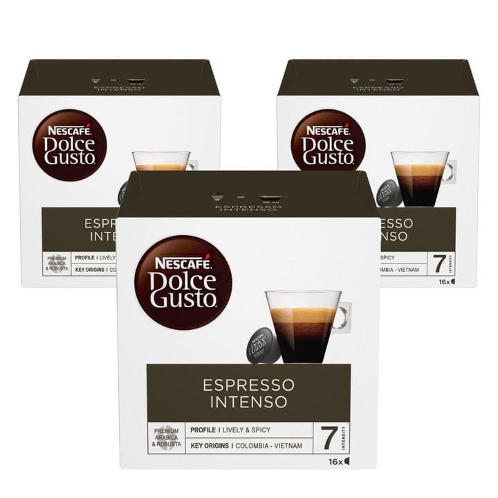 Kapsułki Nescafe Dolce Gusto Espresso Intenso 3x16