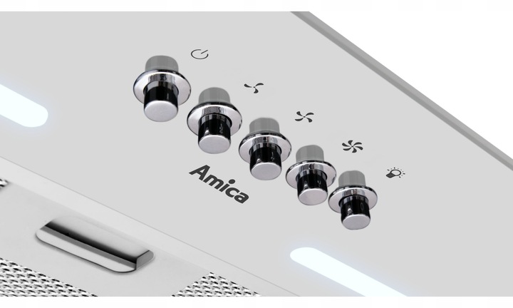 Okap Amica OMP 6253WG 389 m3/h LED