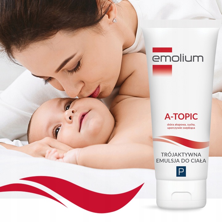 EMOLIUM A-TOPIC Trójaktywna Emulsja Do Ciała 200ML