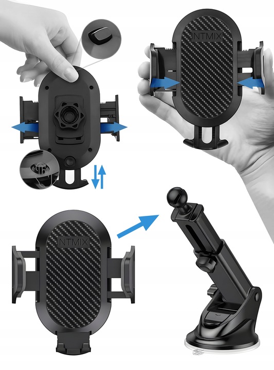 UCHWYT DO SAMOCHODU NA TELEFON SZYBĘ DESKĘ KOKPIT MOCNY UCHWYT SAMOCHODOWY