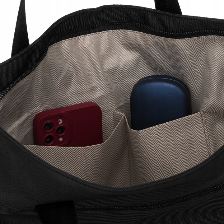 Torebka damska PETERSON torba shopper bag nylonowa miejska klasyczna