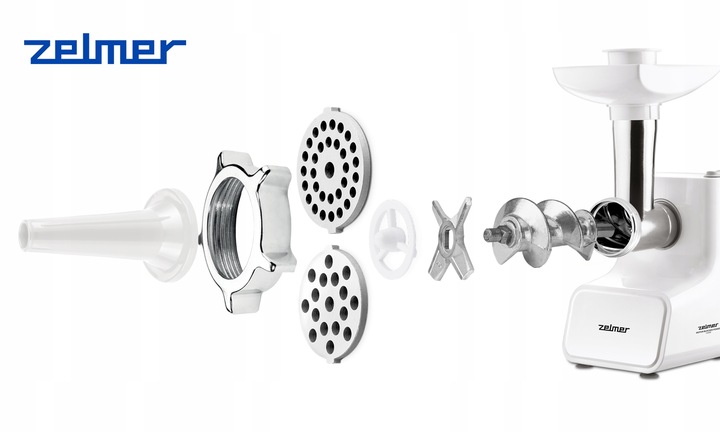 MASZYNKA DO MIELENIA MIĘSA MASZYNA ELEKTRYCZNA ZELMER 1500W 2 KG/MIN