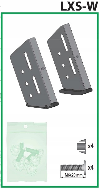 Stopki ochronne FAKRO LXS-W przedłużenie drabinki z drewna