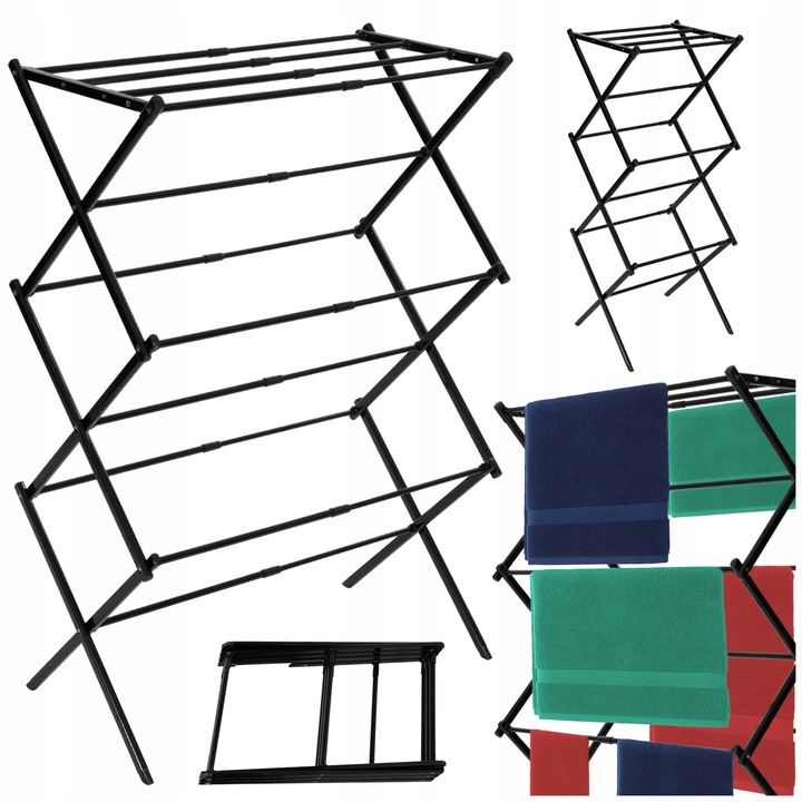 ROZSUWANA SUSZARKA NA PRANIE STOJĄCA TELESKOPOWA UBRANIA BIELIZNĘ DO DOMU