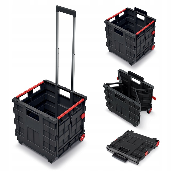 SKŁADANY WÓZEK KOSZ NA KÓŁKACH KISTENBERG KCT4040-3020