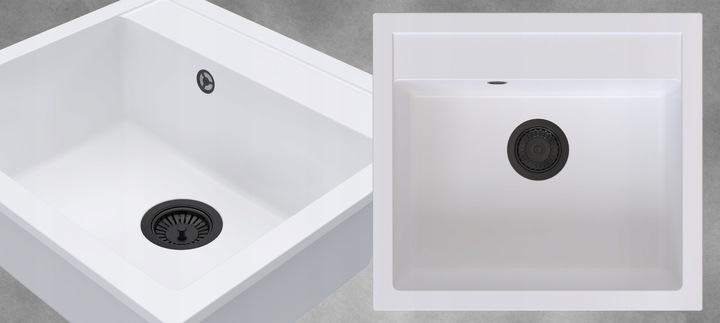 SYFON do ZLEWU jednokomorowego ZLEWOZMYWAKA kuchennego MANUALNY przyscienny