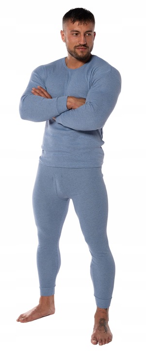 Podkoszulek Męski Bluzka Podkoszulka Z Długim Rękawem Bawełna