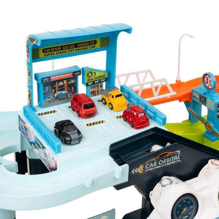 TOR PRZESZKÓD DLA SAMOCHODÓW INTERAKTYWNY PARKING WINDA KIEROWNICA AUTA