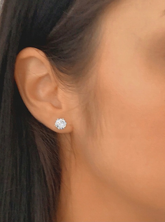 KOMPLET BIŻUTERII SREBRNEJ CYRKONIE dla NIEJ NA PREZENT SREBRO PRÓBA 925