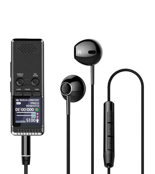 DYKTAFON SZPIEGOWSKI MINI CYFROWY PODSŁUCH MAŁY PENDRIVE 32GB