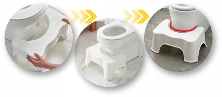 PODNÓŻEK TOALETOWY podest łazienkowy stołek taboret schodek toalety