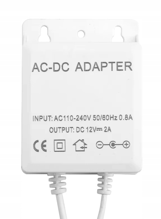 Zasilacz Kamery IP 12V 2A 2000mA
