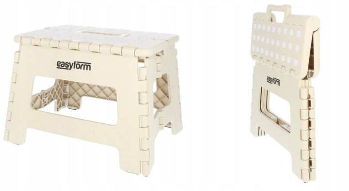 TABORET STOŁEK SKŁADANY ANTYPOŚLIZGOWY KRZESŁO PODEST SCHODEK 150KG