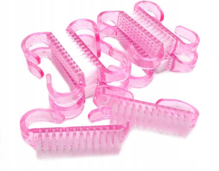 100 SZT SZCZOTECZKA SZCZOTKA DO MANICURE USUWANIA PYŁU PAZNOKCI