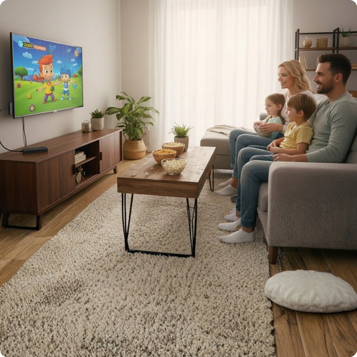 TUNER DEKODER DVB-T2TV NAZIEMNEJ DEKO TV MINI HEVC HDMI PILOT