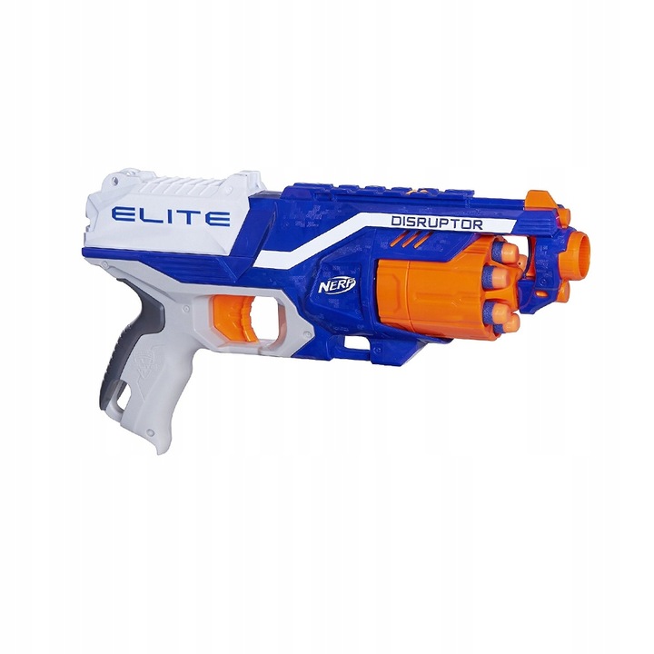 PISTOLET NERF ELITE DISRUPTOR NA STRZAŁKI +DODATKI
