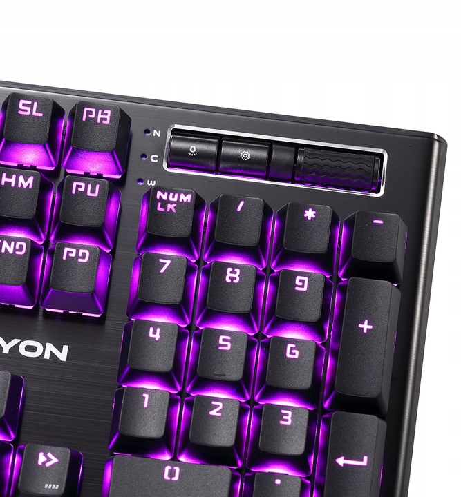 Klawiatura gamingowa mechaniczna RGB USB PREYON