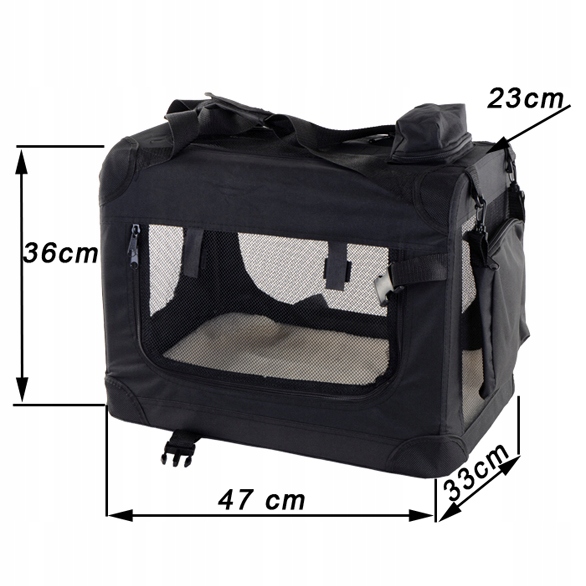 Transporter dla psa kota torba transportowa DK1-01 czerwony