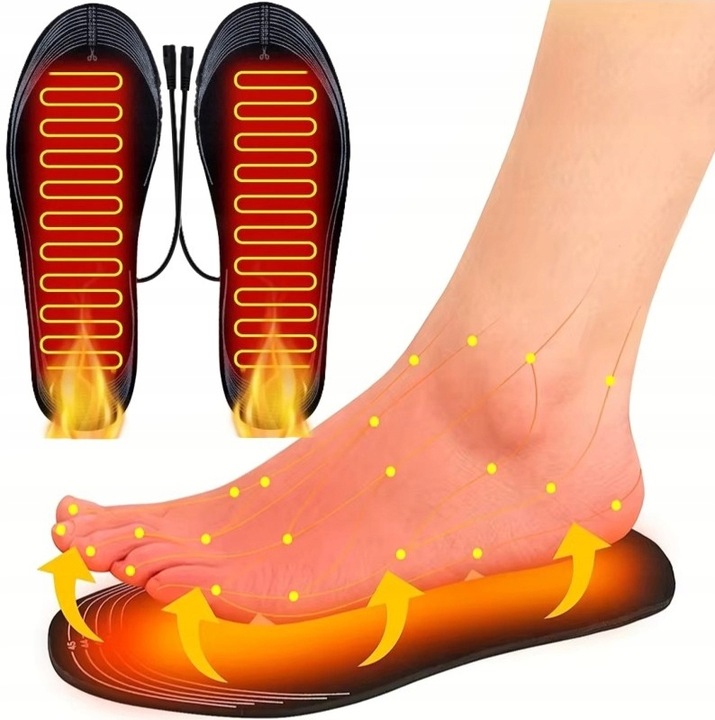 PODGRZEWANE GRZEJĄCE WKŁADKI DO BUTÓW PODGRZEWACZ DO OBUWIA TERMICZNE