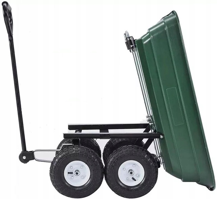 TACZKA WYWROTKA WÓZEK OGRODOWY PRZYCZEPKA METCOR 3w1 TC2145 XXL